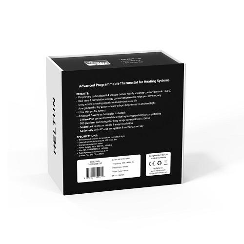 Heltun Slimme Thermostaat Elektrische Vloerverwarming W/MatW