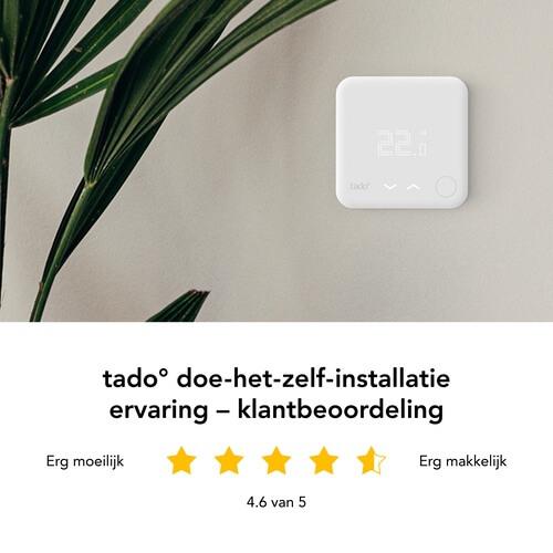 tado Starterskit Bedrade Slimme Thermostaat V3+ Wit