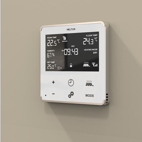 Heltun Wandthermostaat Z-Wave W/GlansW